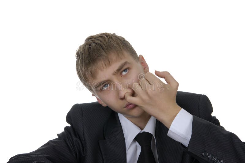 L'adolescente è inattivo fotografia stock libera da diritti