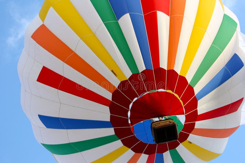 L'aerostato di aria calda photgrphed al Bealton, esposizione di aria del circo di volo di VA immagine stock L'aerostato di aria calda photgrphed al Bealton, esposizione di aria del circo di volo di VA immagine stock