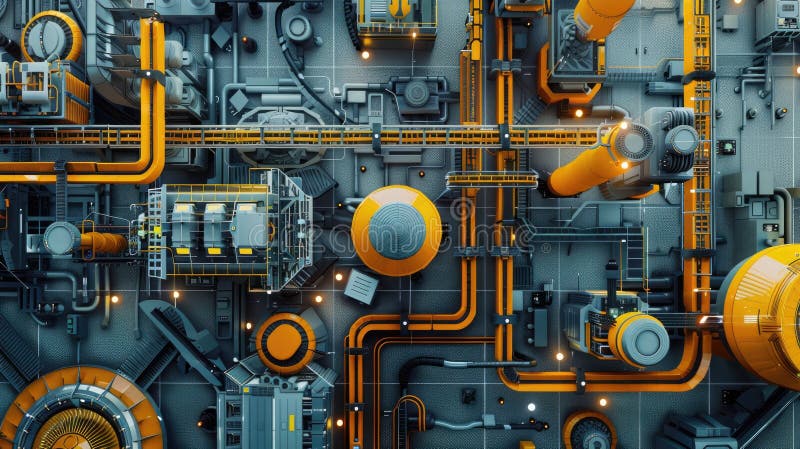 L'agricoltura urbana con robotica automatizzata in una città simboleggia la sostenibilità futuristica aig62. Una visione futuristica dell'agricoltura urbana implica l'automazione avanzata dei robot integrata in un paesaggio urbano aig62 ai generato