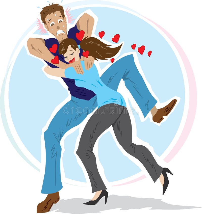 L'amore soffoca illustrazione di stock L'amore soffoca illustrazione di stock