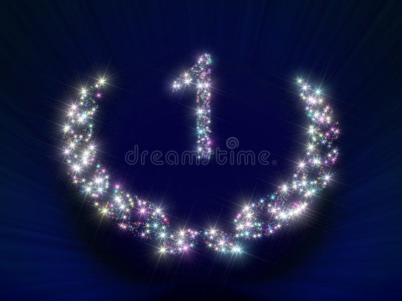 L'anniversaire Stars 1 un illustration stock L'anniversaire Stars 1 un illustration stock