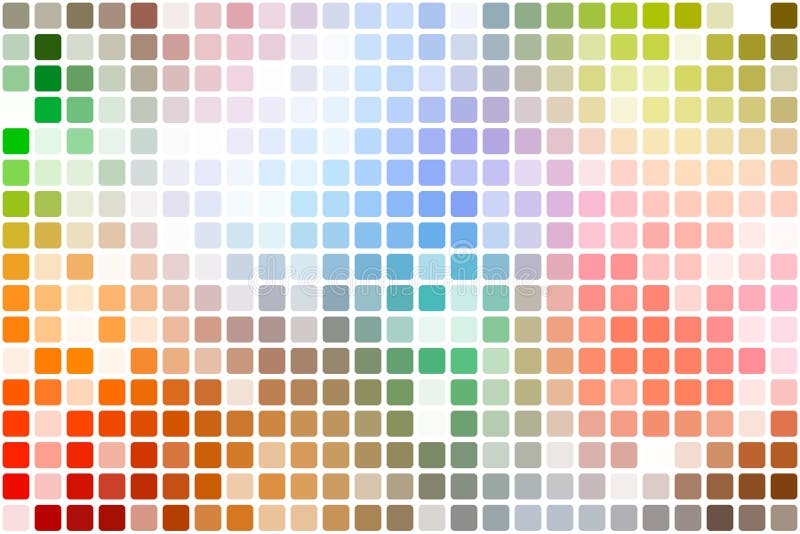 L'arcobaleno colora il mosaico occasionale di opacità sopra bianco royalty illustrazione gratis L'arcobaleno colora il mosaico occasionale di opacità sopra bianco royalty illustrazione gratis