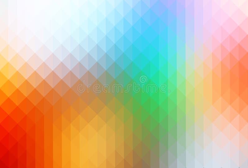 L'arcobaleno colora le file del fondo dei triangoli royalty illustrazione gratis L'arcobaleno colora le file del fondo dei triangoli royalty illustrazione gratis