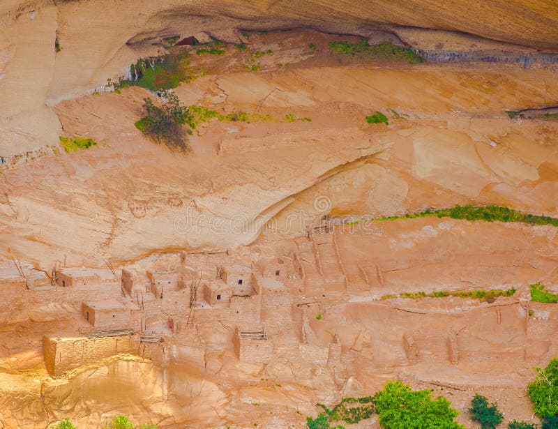 L'Arizona, rovine di Anasazi, monumento nazionale di Canyon de Chelly fotografia stock libera da diritti L'Arizona, rovine di Anasazi, monumento nazionale di Canyon de Chelly fotografia stock libera da diritti