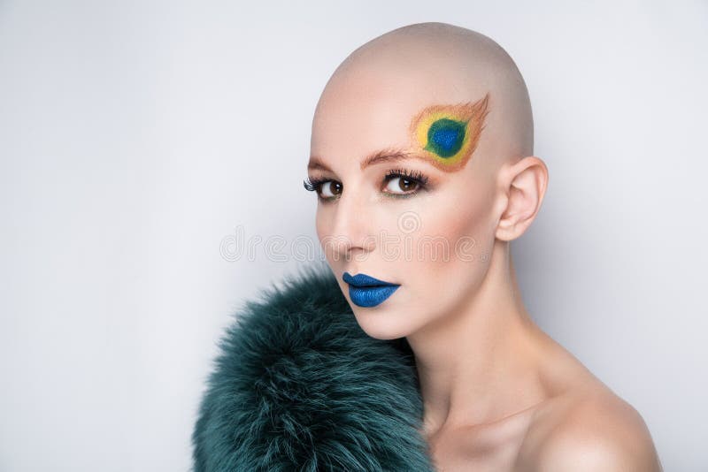 L'art de femme composent photo stock L'art de femme composent photo stock