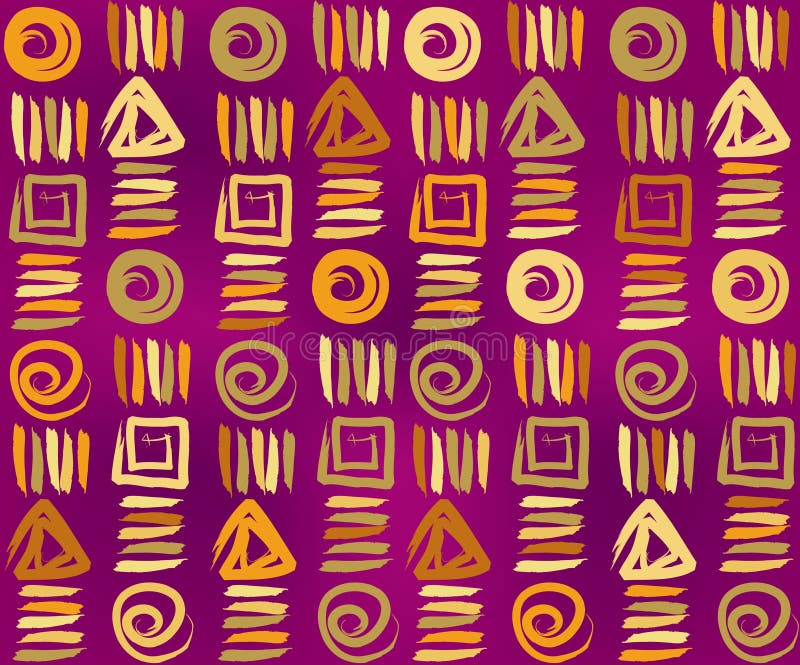 L'arte ha piastrellato il fondo. Struttura senza cuciture geometrica floreale beige astratta illustrazione vettoriale L'arte ha piastrellato il fondo. Struttura senza cuciture geometrica floreale beige astratta illustrazione vettoriale
