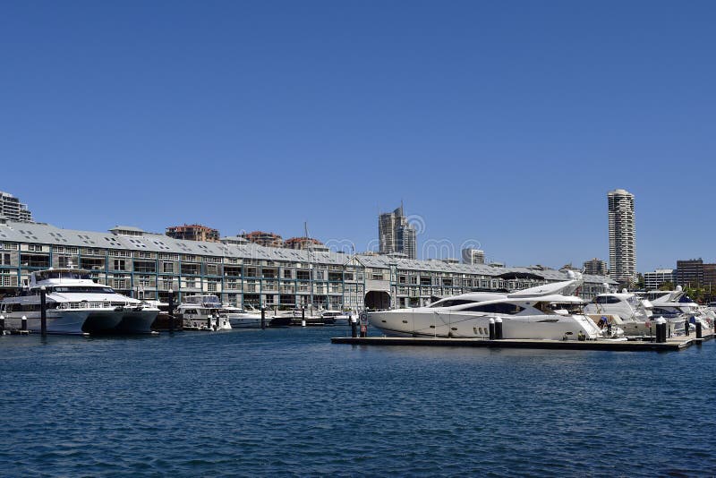 L'Australia, NSW, Sydney, baia di Wooloomooloo immagine stock libera da diritti L'Australia, NSW, Sydney, baia di Wooloomooloo immagine stock libera da diritti