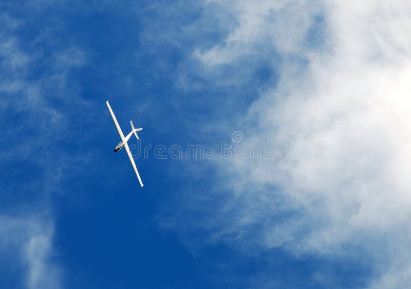 L'avion facile blanc. photos libres de droits L'avion facile blanc. photos libres de droits