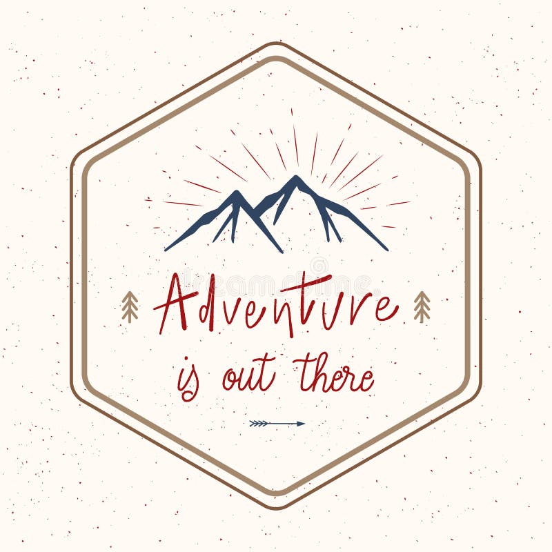 Adventure is out there hand lettering with abstract watercolor splatters. Adventure is out there hand lettering with abstract watercolor splatters.