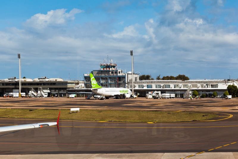 L'aéroport Rio Grande de Porto Alegre font Sul Brésil photographie stock L'aéroport Rio Grande de Porto Alegre font Sul Brésil photographie stock