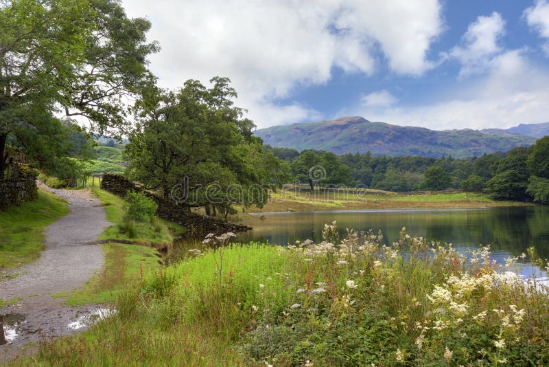 L'eau de Rydal, Cumbria photos libres de droits L'eau de Rydal, Cumbria photos libres de droits