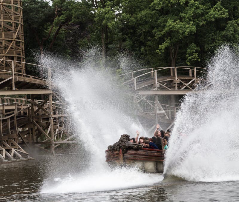 L'Efteling - le De Vliegende Hollander photo stock L'Efteling - le De Vliegende Hollander photo stock