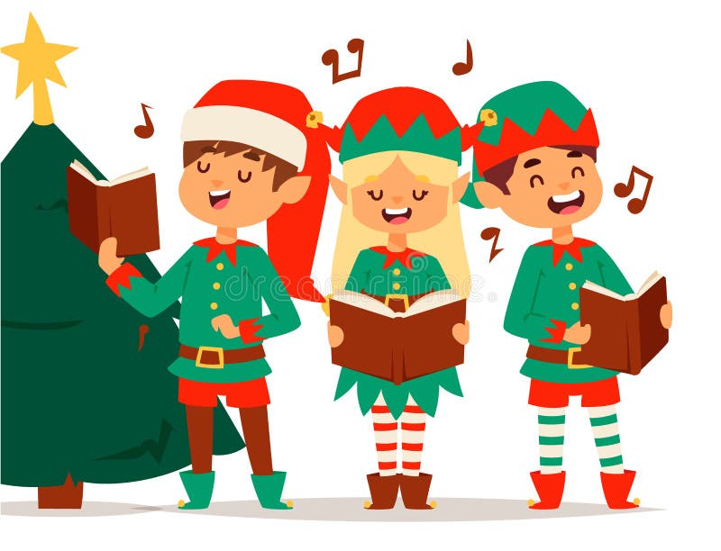 L'elfo di Santa Claus scherza il costume tradizionale dei caratteri degli elfi dei bambini dell'illustrazione di natale di vettor illustrazione di stock L'elfo di Santa Claus scherza il costume tradizionale dei caratteri degli elfi dei bambini dell'illustrazione di natale di vettor illustrazione di stock
