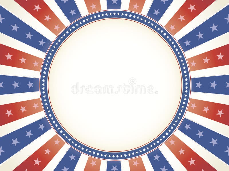 L'espace bleu blanc rouge de copie de couleur de Vinage illustration stock L'espace bleu blanc rouge de copie de couleur de Vinage illustration stock