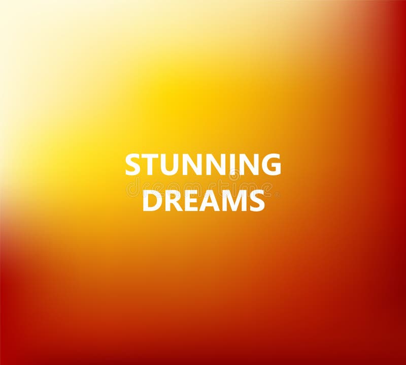 L'estratto arancio ha offuscato il fondo con i sogni sbalorditivi di frase illustrazione di stock L'estratto arancio ha offuscato il fondo con i sogni sbalorditivi di frase illustrazione di stock
