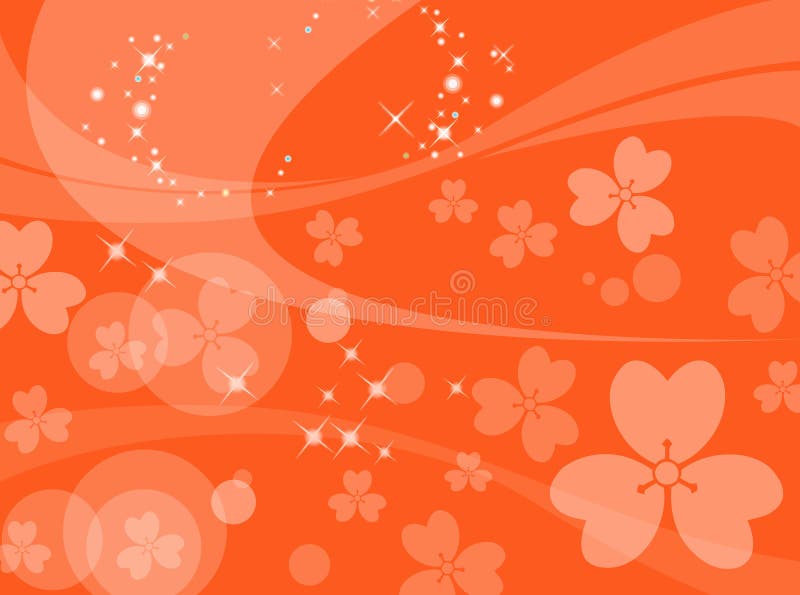 L'estratto fiorisce la priorità bassa illustrazione di stock L'estratto fiorisce la priorità bassa illustrazione di stock
