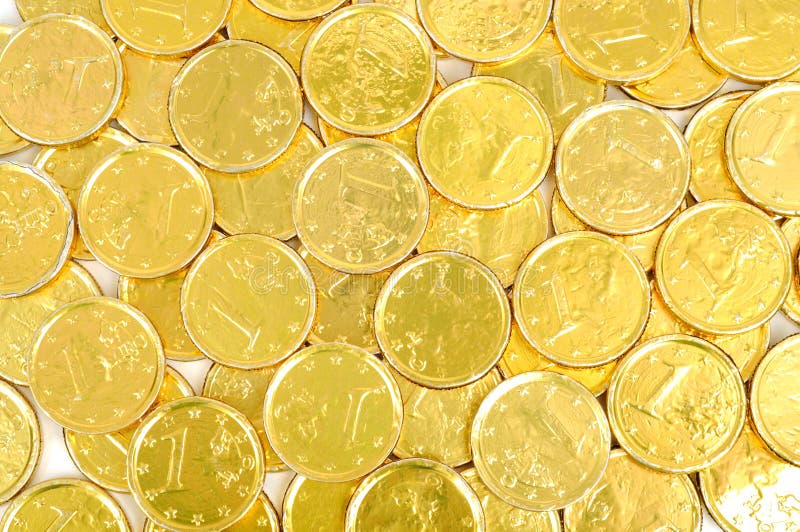 L'euro d'or invente le fond photos stock L'euro d'or invente le fond photos stock