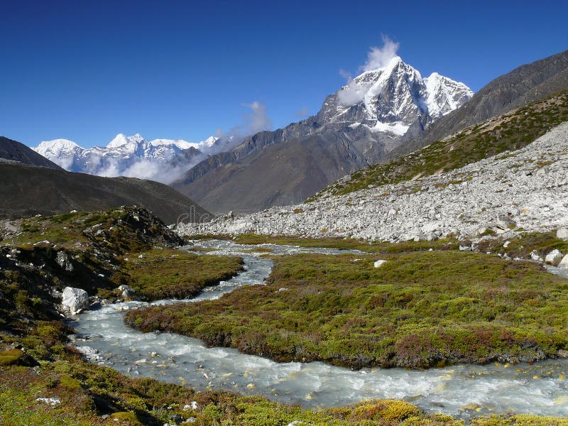 L'Himalaya fotografie stock libere da diritti L'Himalaya fotografie stock libere da diritti