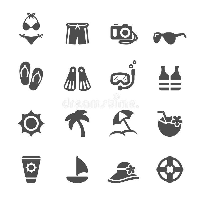 Différents Types D'accessoires Pour La Natation Illustration de Vecteur -  Illustration du solide, fuselage: 54148926