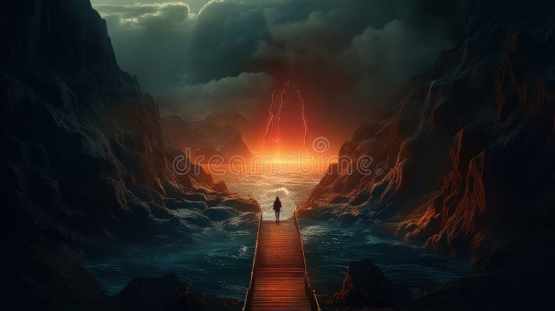 L'idea : liberare il potere dell'immaginazione illustrazione di stock