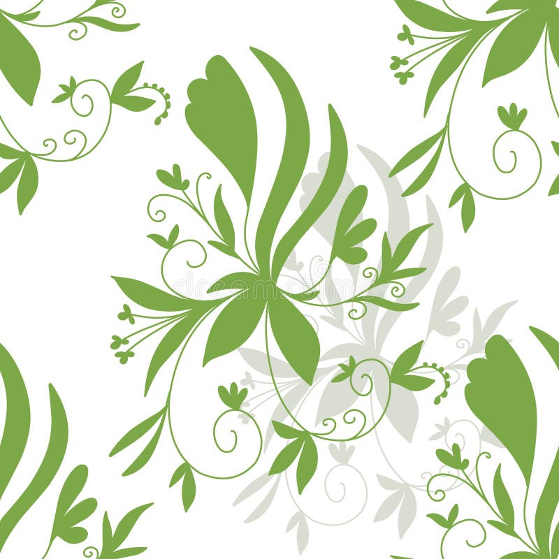 L'illustration courante soustraient le modèle sans couture floral illustration de vecteur L'illustration courante soustraient le modèle sans couture floral illustration de vecteur
