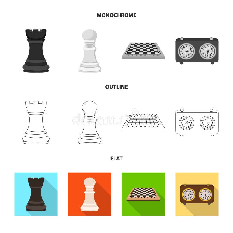 Isolated object of checkmate and thin icon. Set of checkmate and target vector icon for stock. Isolated object of checkmate and thin icon. Set of checkmate and target vector icon for stock.