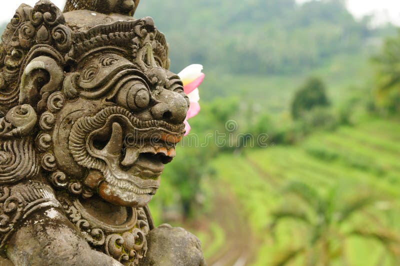 l'Indonésie, Bali, architecture images libres de droits l'Indonésie, Bali, architecture images libres de droits