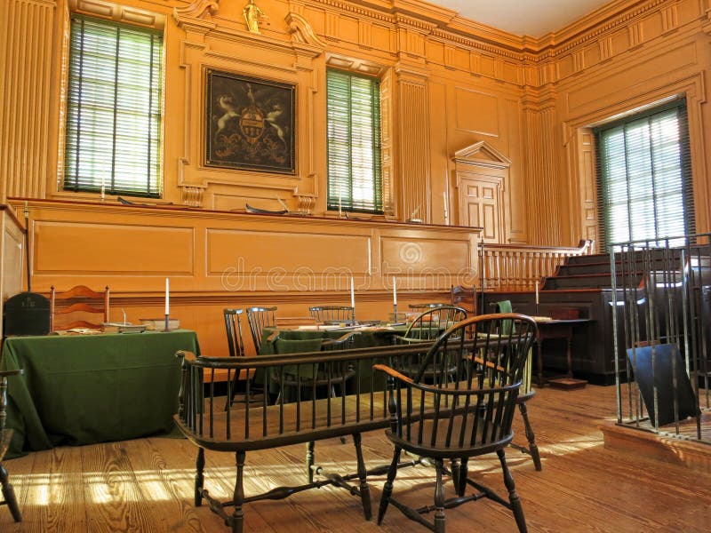 L'indépendance Hall à Philadelphie Pennsylvanie photo stock