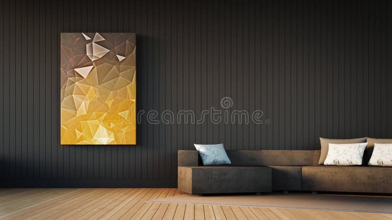 L'intérieur moderne de la vie photo stock L'intérieur moderne de la vie photo stock