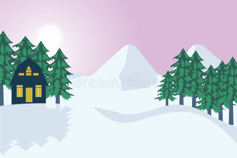 L'inverno sta venendo royalty illustrazione gratis L'inverno sta venendo royalty illustrazione gratis