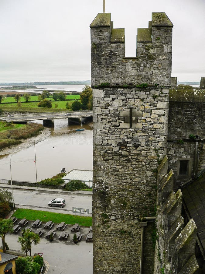 l'irlanda Castello di Bunratty & parco delle gente immagini stock l'irlanda Castello di Bunratty & parco delle gente immagini stock