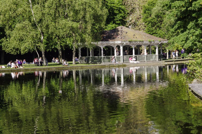 L'irlanda Dublino St Stephen Green Fotografia Stock Editoriale