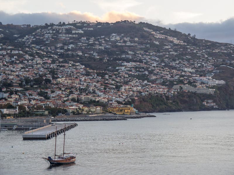 L'isola portugese della Madera fotografia stock