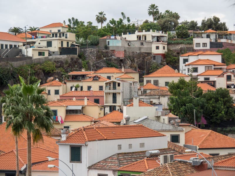 L'isola portugese della Madera fotografie stock libere da diritti
