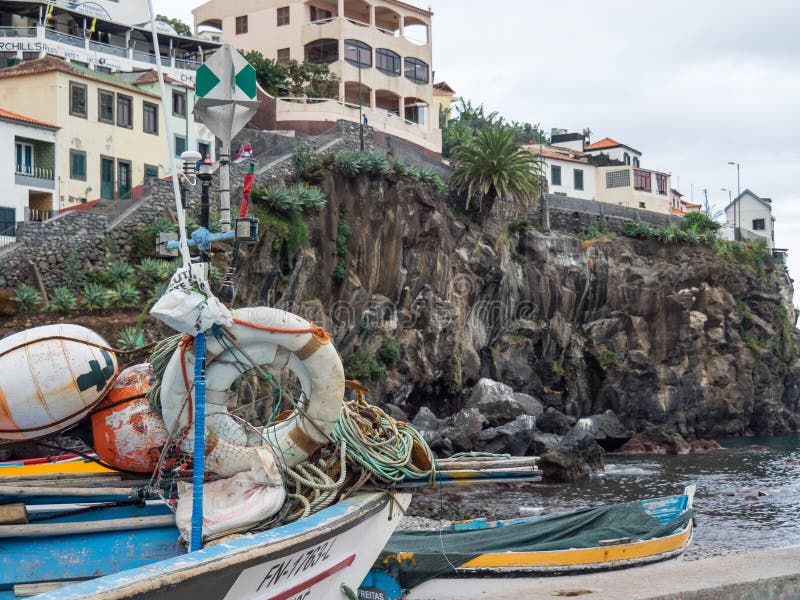 L'isola portugese della Madera fotografia stock libera da diritti