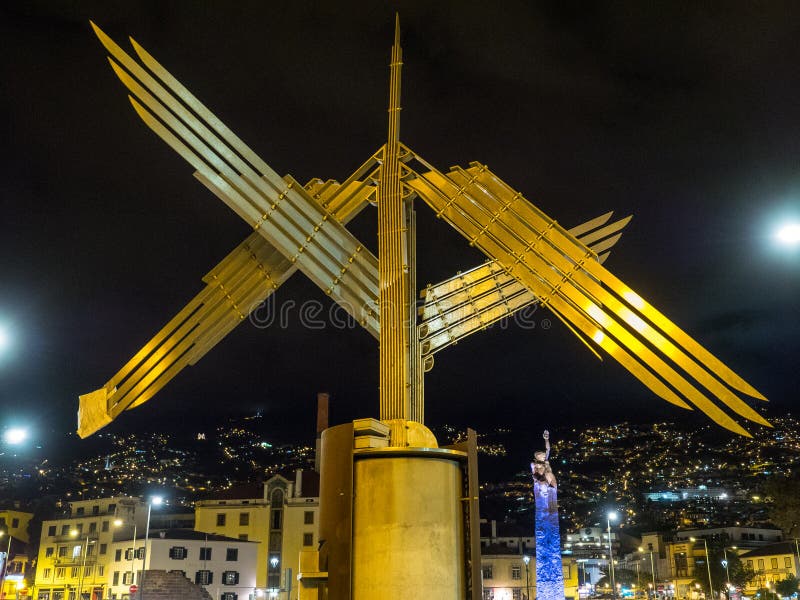 L'isola portugese della Madera immagini stock libere da diritti