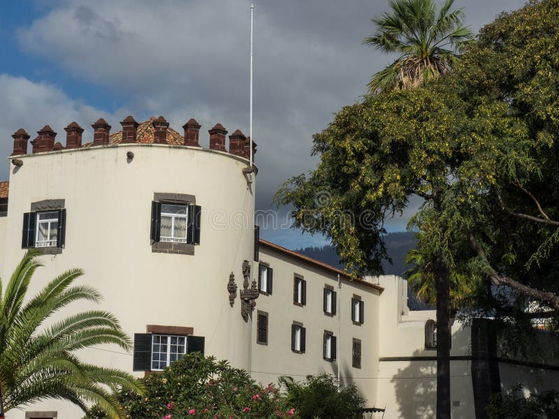 L'isola portugese della Madera fotografia stock