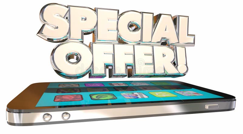 L'offre spéciale sauvent plan d'affaire futée de téléphone de cellules d'argent le meilleur illustration de vecteur L'offre spéciale sauvent plan d'affaire futée de téléphone de cellules d'argent le meilleur illustration de vecteur