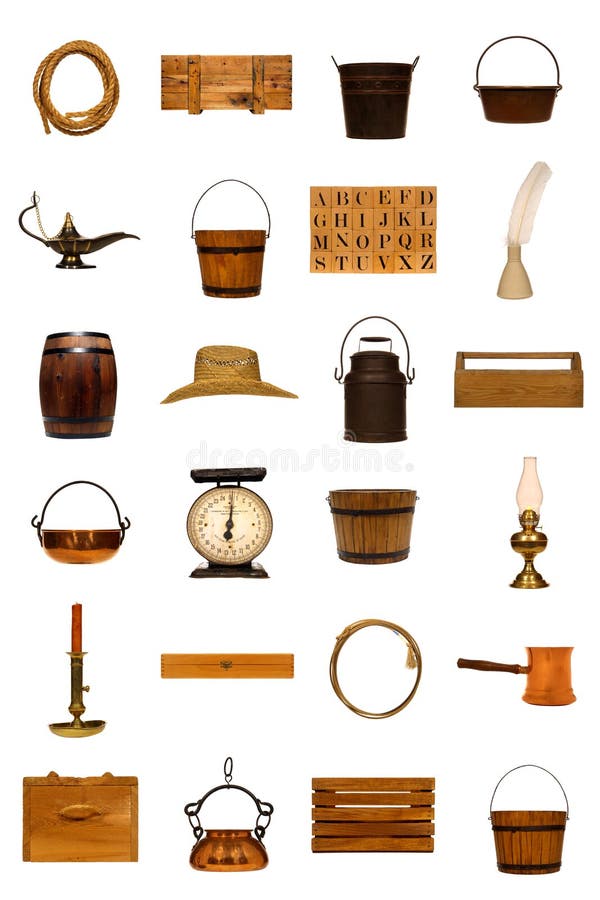 L'oggetto d'antiquariato obietta l'accumulazione fotografia stock L'oggetto d'antiquariato obietta l'accumulazione fotografia stock