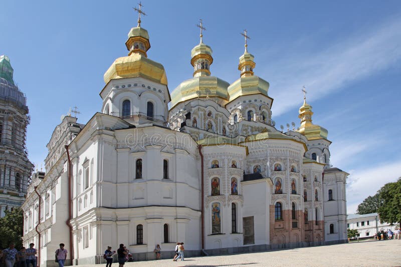 l'ucraina La cattedrale di Sophia del san, Kiev fotografie stock l'ucraina La cattedrale di Sophia del san, Kiev fotografie stock