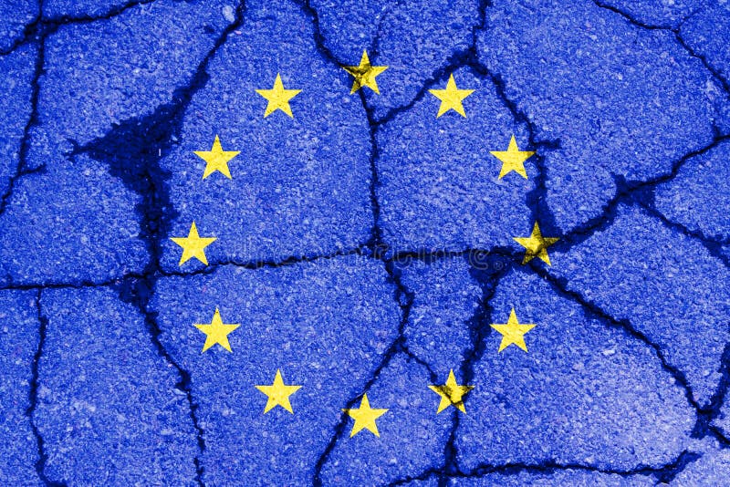 l'UE bleue d'Union européenne de brexit diminuent photos libres de droits l'UE bleue d'Union européenne de brexit diminuent photos libres de droits