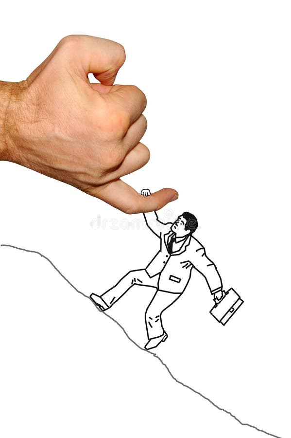 L'uomo d'affari aderisce alla mano immagine stock L'uomo d'affari aderisce alla mano immagine stock