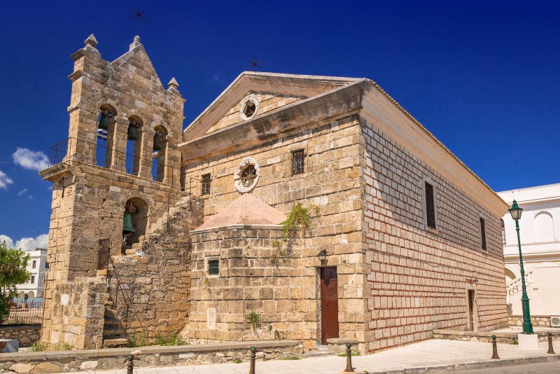 L'église de Saint-Nicolas de taupe dans Zakynthos, Grèce