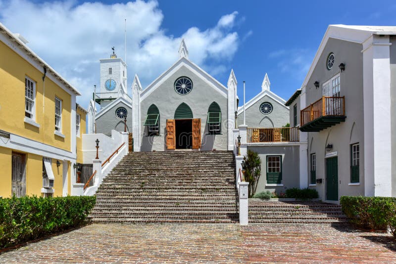 L'église de St Peter - Bermudes photographie stock libre de droits L'église de St Peter - Bermudes photographie stock libre de droits