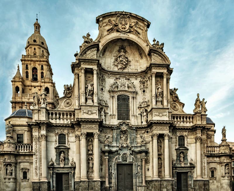 L'église sainte de cathédrale de Santa MarÃa image libre de droits L'église sainte de cathédrale de Santa MarÃa image libre de droits