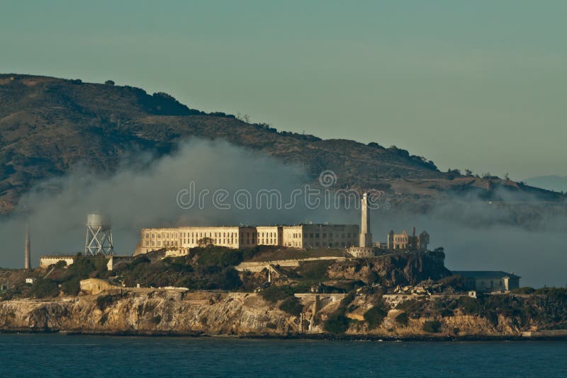 L'Ã®le d'Alcatraz San Francisco Ca. 'Al Capone' photographie stock libre de droits