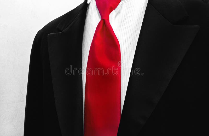 Abctract Imagem Do Terno Vermelho Do Homem Com O Laço Vermelho E Meia  Máscara No Bolso Royalty Free SVG, Cliparts, Vetores, e Ilustrações Stock.  Image 62784404