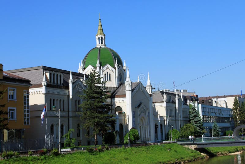 La academia de bellas arte en Sarajevo imagenes de archivo La academia de bellas arte en Sarajevo imagenes de archivo