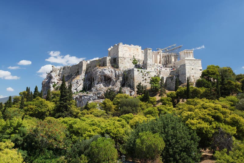 The Acropolis in Athens, Greece. The Acropolis in Athens, Greece