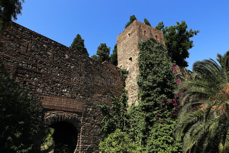 La Alcazaba, Histiric Building, Malaga, Spain